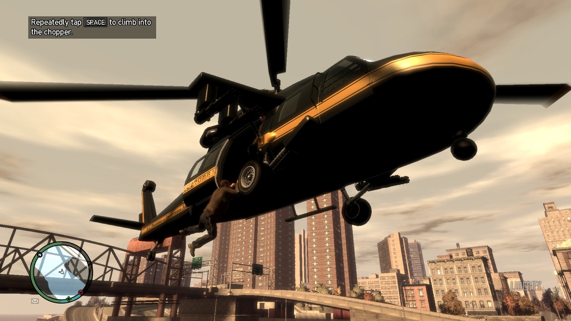 GTA IV - Баг в миссии с Пегорино и вертолётом