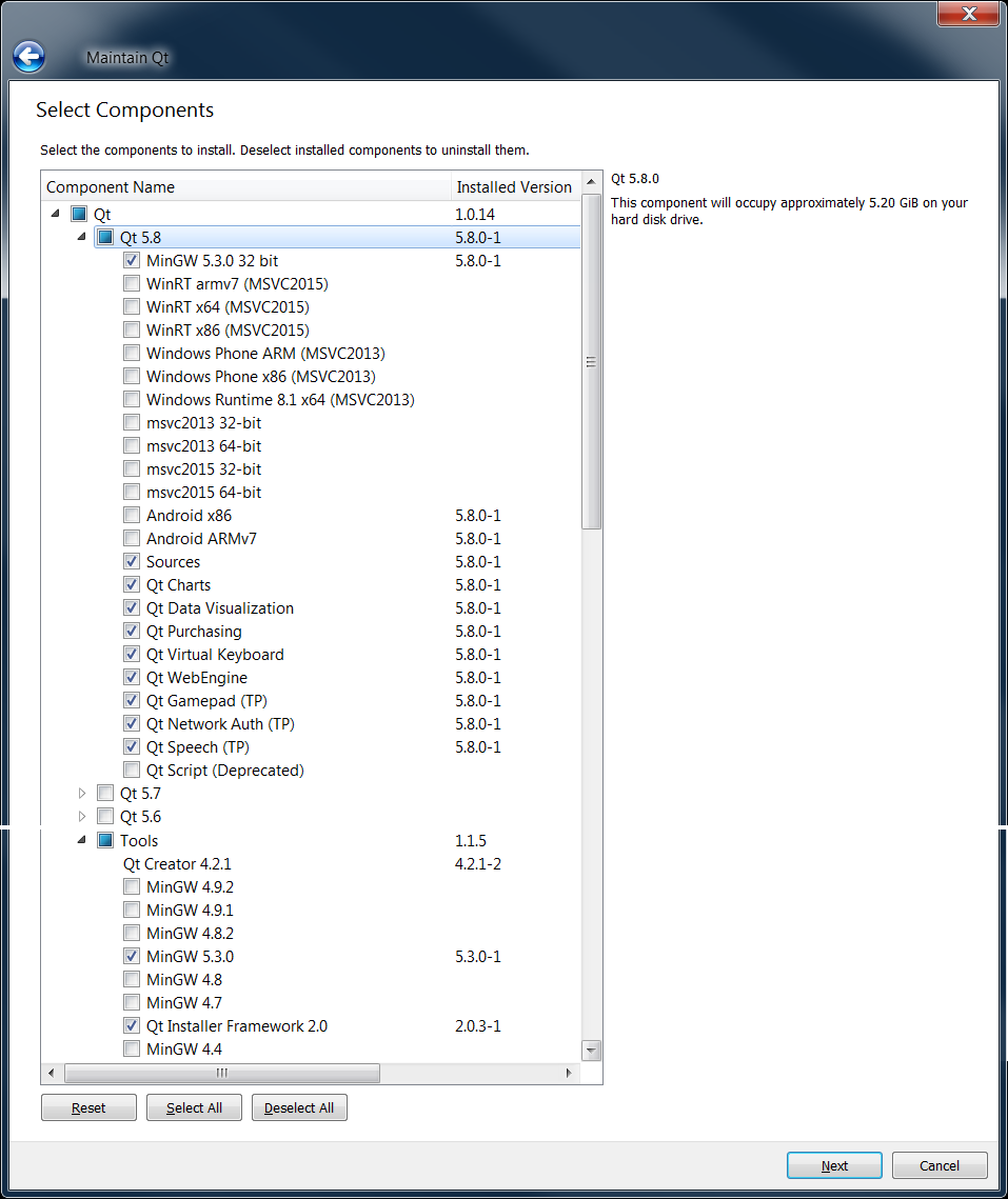 Installing Qt For The First Time Declaration Of Var