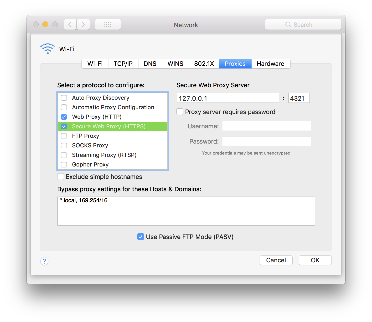 macos server mail server ports