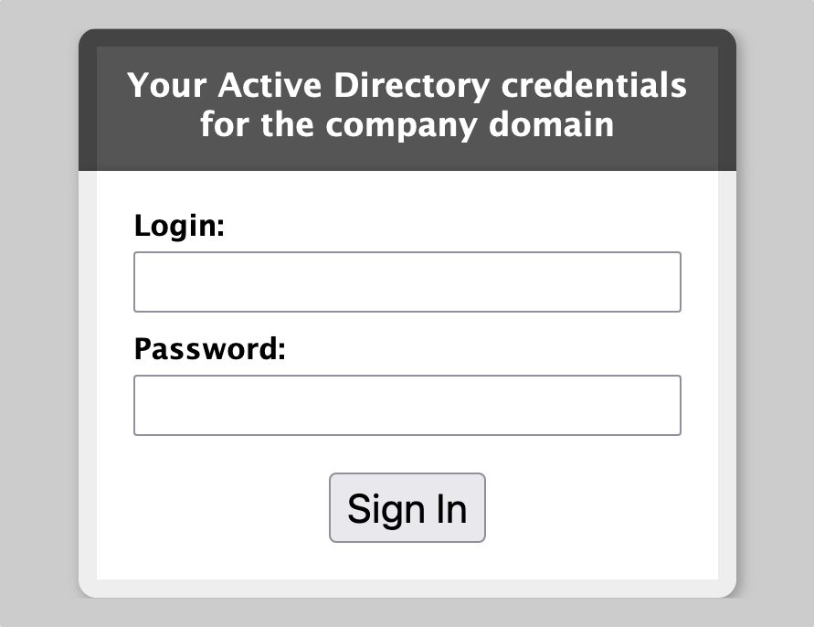 omnigollum default authentication form