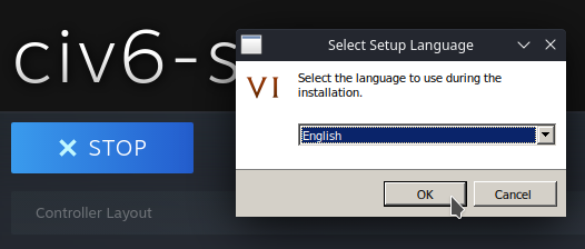 Steam, Windows game installer language