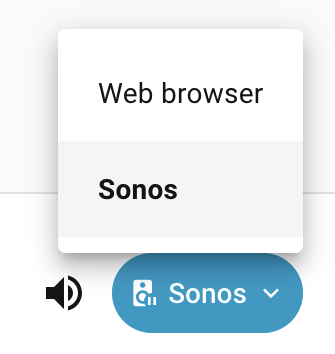 Home Assistant, Media, Sonos